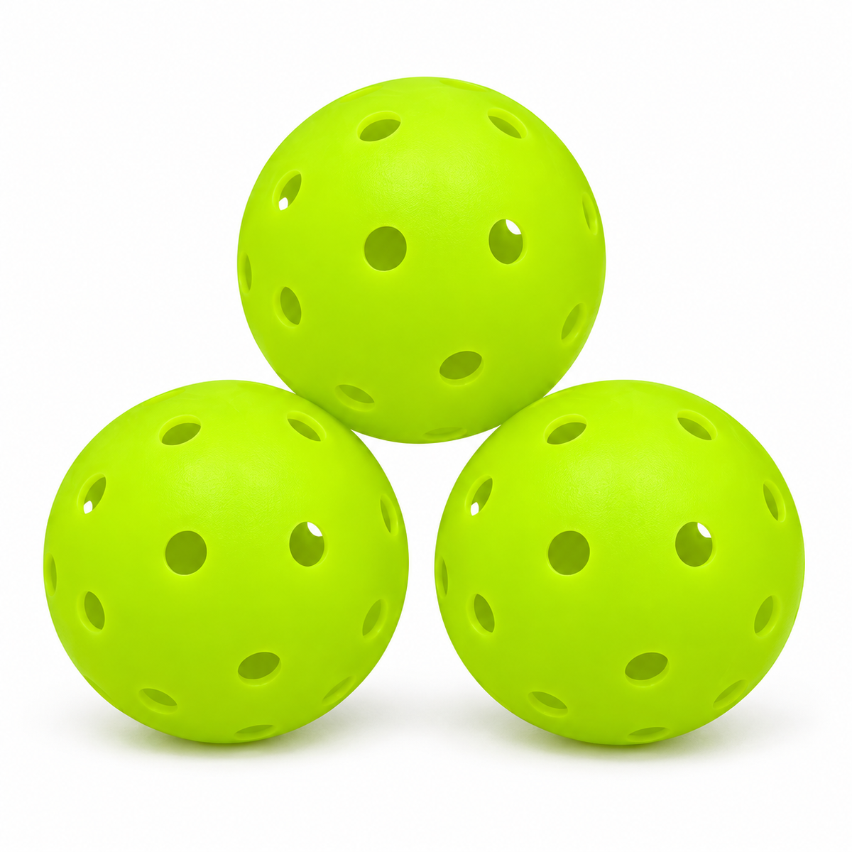 Balles de pickleball extérieur — Packs de 3 ou 6